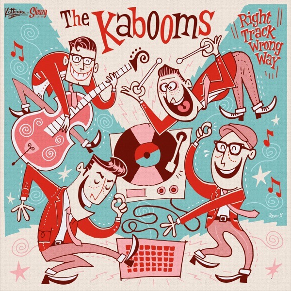 Art for Hip Shakin bash by The Kabooms