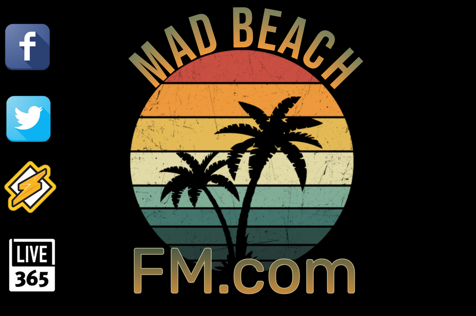 MadBeachFM Madeira Beach Florida logo