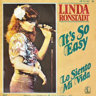 Art for It's So Easy by Linda Ronstadt 