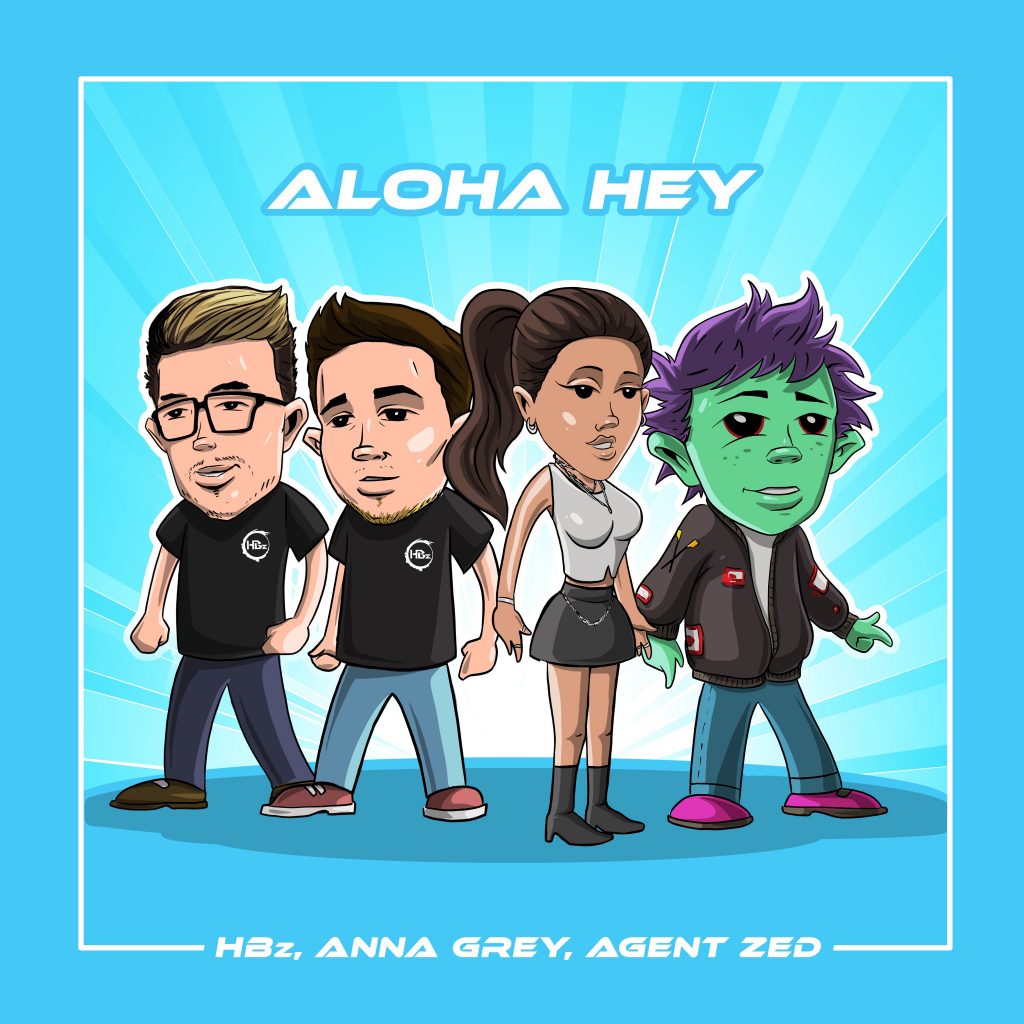 Art for Aloha Hey (feat. Achim Reichel)  by HBz & Anna Grey & Agent Zed