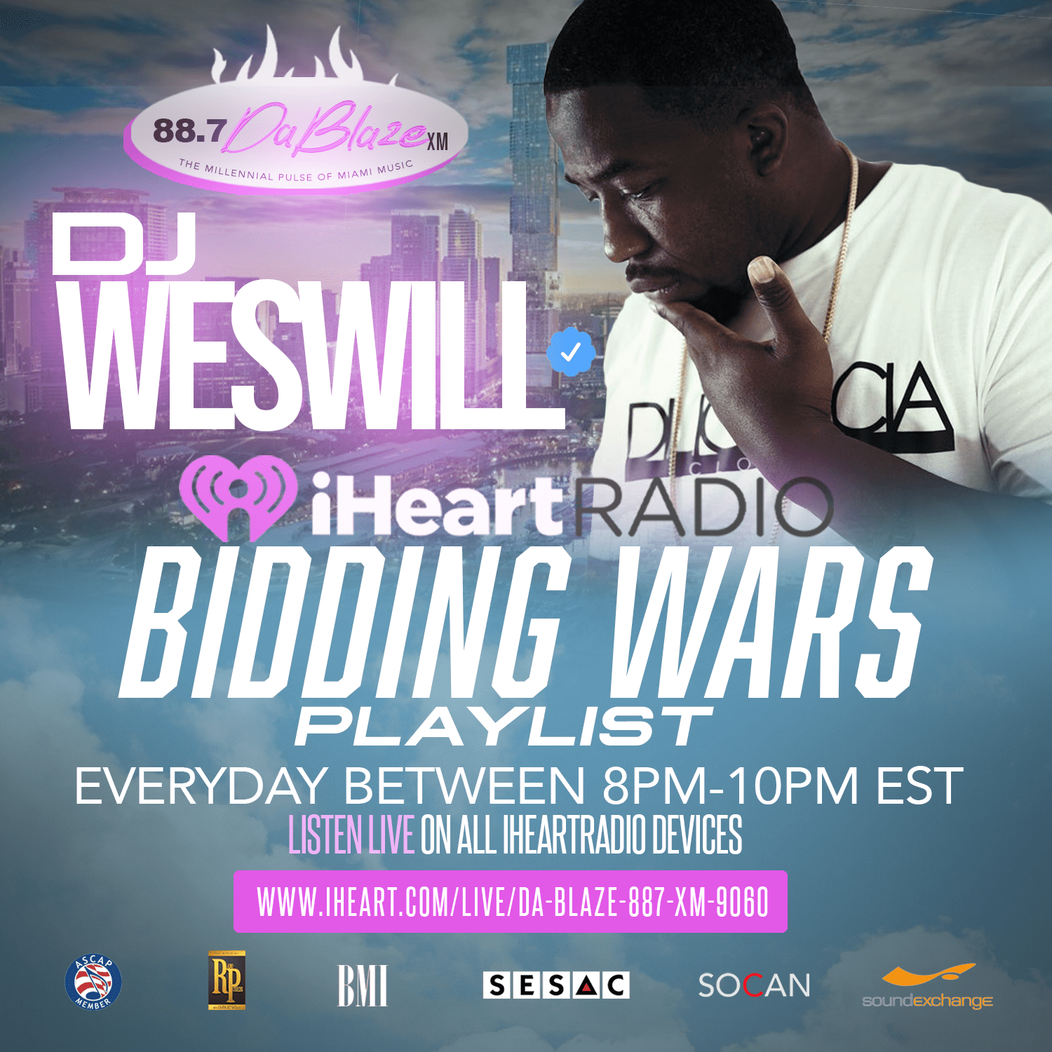 Art for DA BLAZE 88.7 R&B MIX by DJ WESWILL