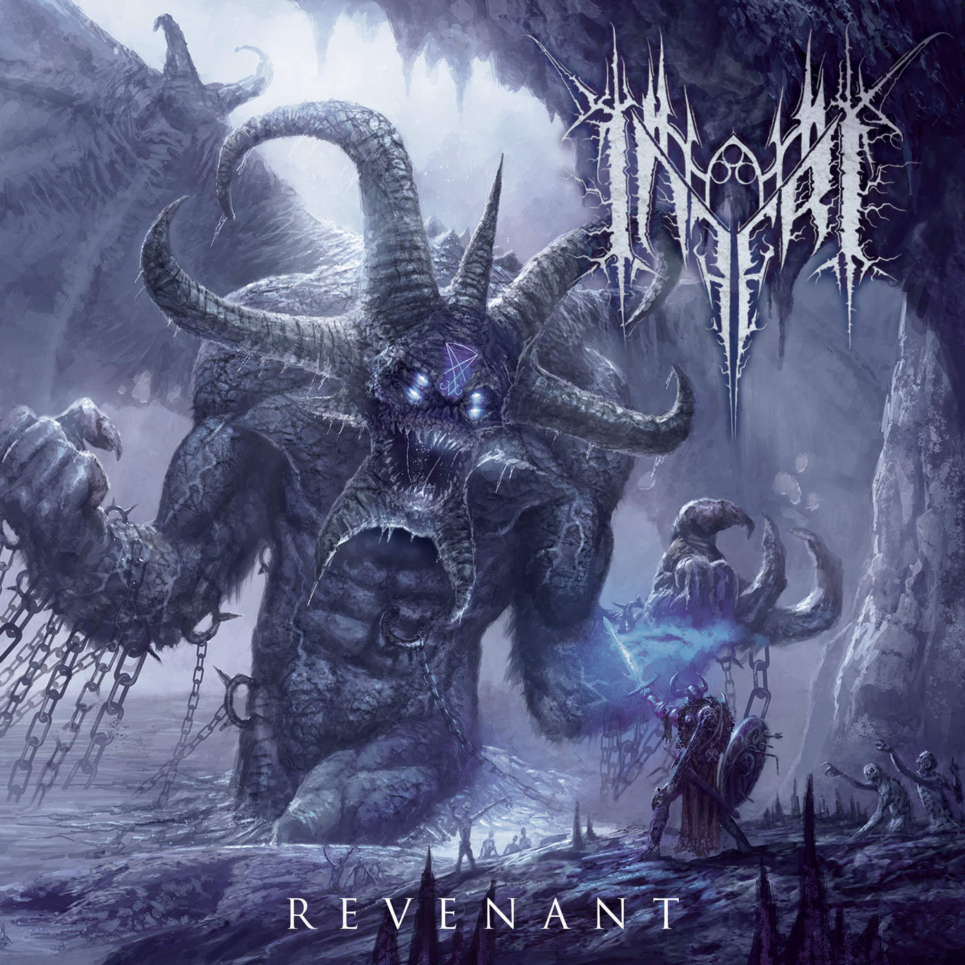 Art for Behold the Bearer of Light (feat. Trevor Strnad) by Inferi