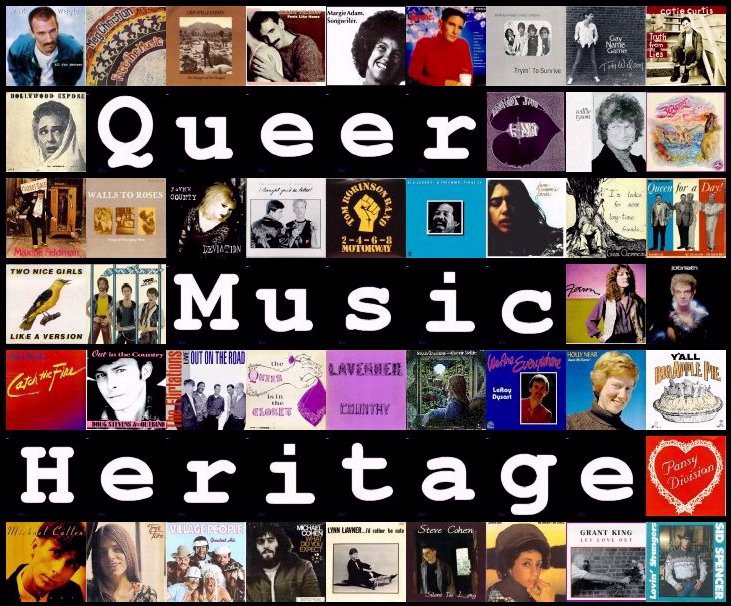 Art for QUEER MUSIC HERITAGE by JD DOYLE - orig broadcast Jan 2008