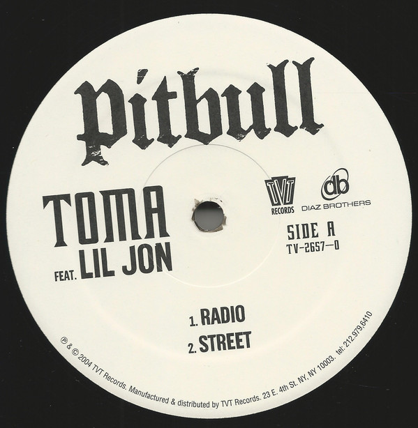 Art for Toma feat. Lil Jon by Pitbull