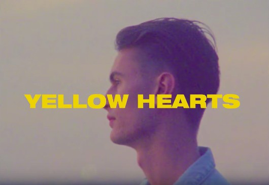 Art for Yellow Hearts by Ant Saunders
