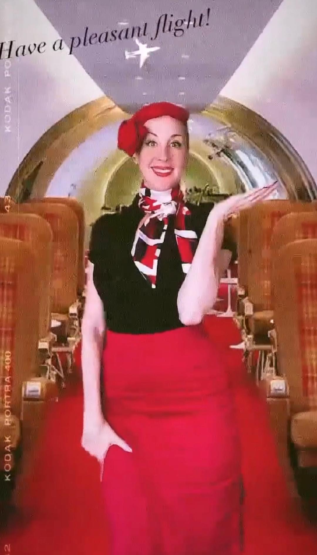 Art for Pink Lady Cocktail by Air Hostess Ruby Joule