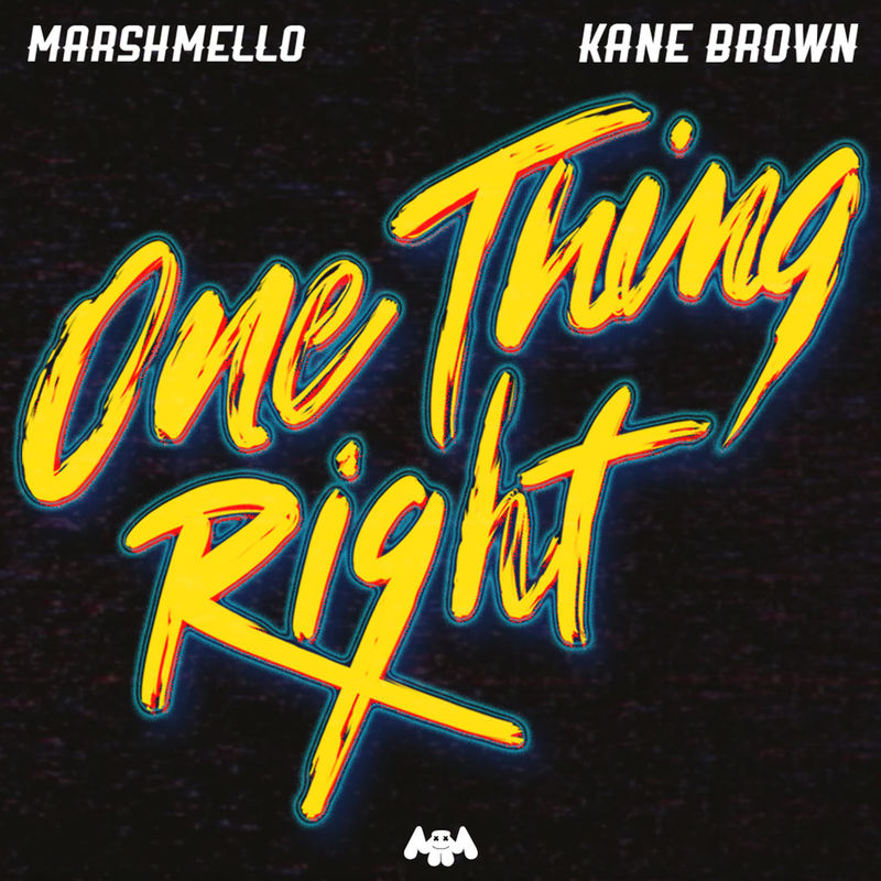 Art for One Thing Right (feat. Kane Brown) by Marshmello, Kane Brown