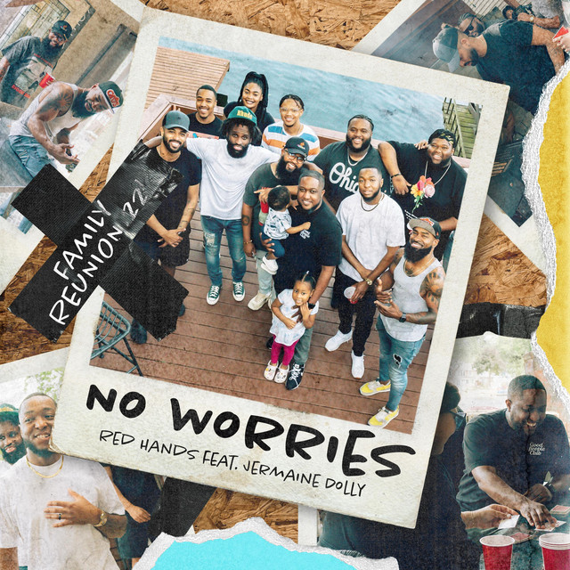 Art for NO WORRIES by RED Hands, Jermaine Dolly