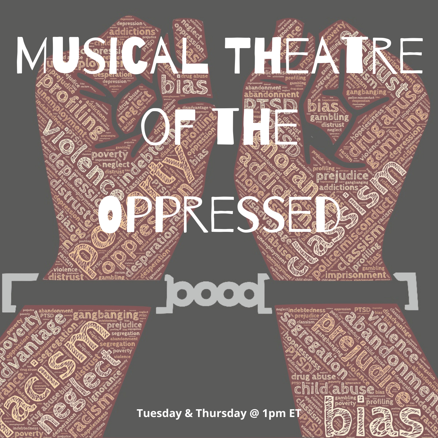 Art for Tune in to Musical Theatre of the Oppressed by Musical Theatre Radio