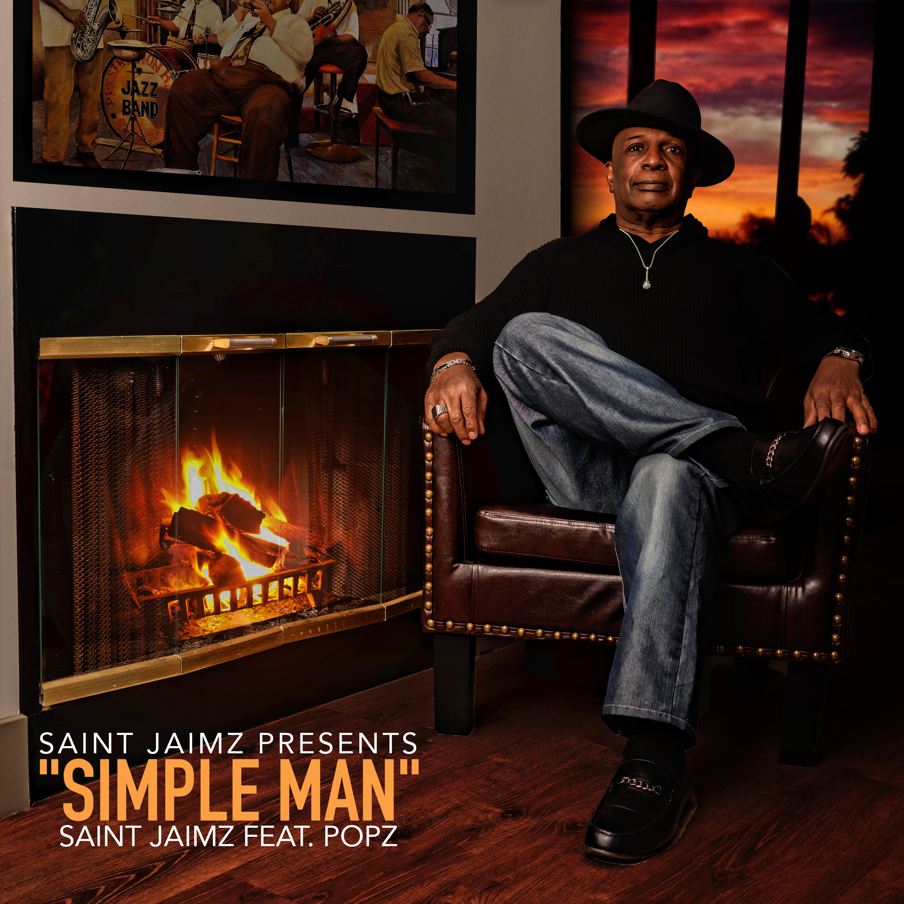 Art for Simple Man by Saint Jaimz Featuring: Popz