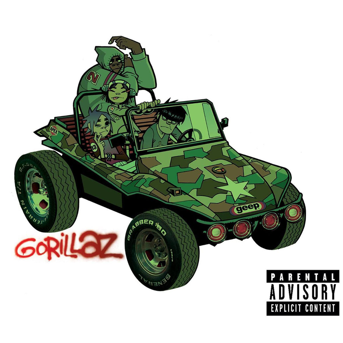 Art for Clint Eastwood by Gorillaz