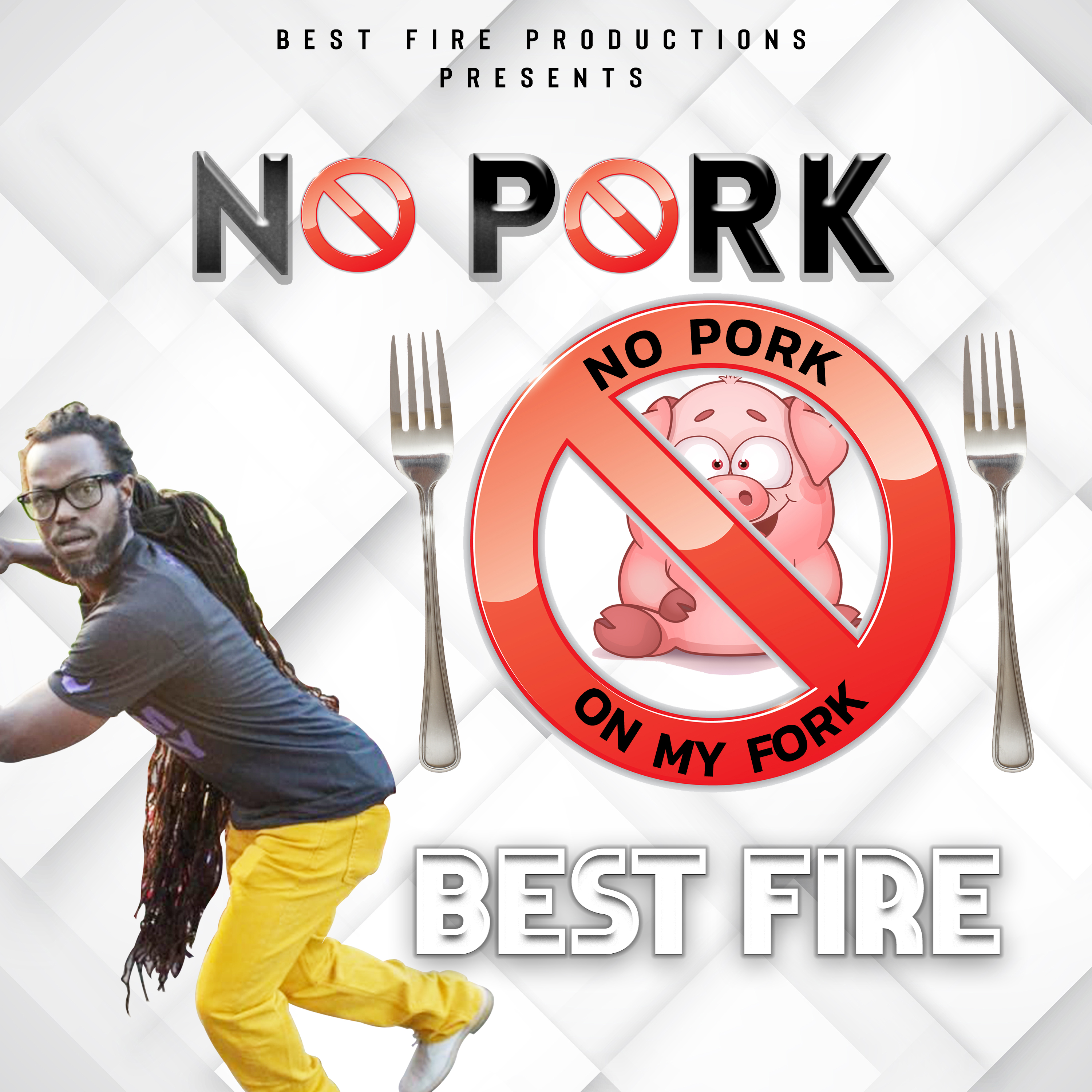 Art for No Pork On My Fork by Best Fire