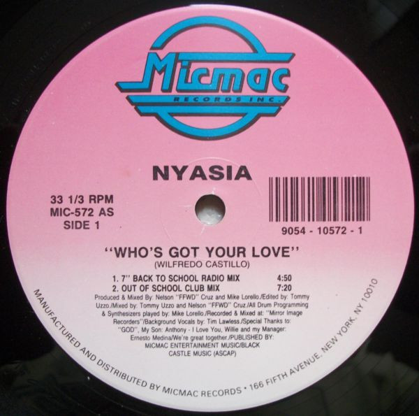Art for Who's got your Love (Lazaro Mendez Hip Hop Bass Mix) by Nyasia