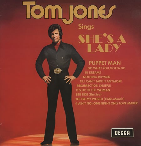Art for She's a Lady by Tom Jones