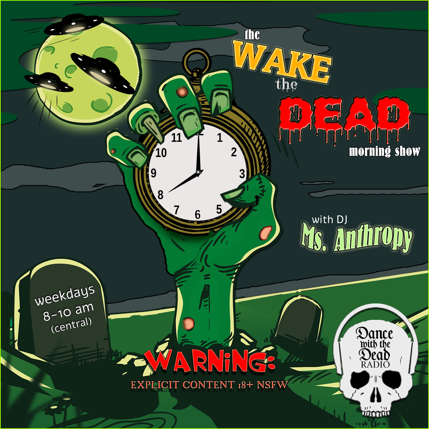 Art for Wake The Dead by DJ Ms. Antropy