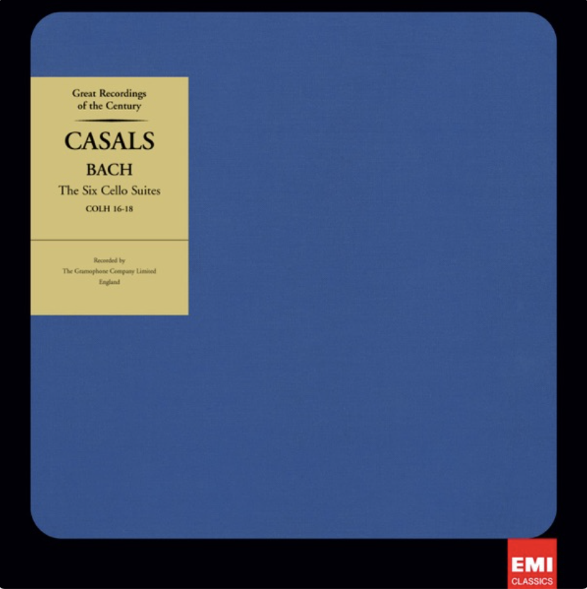 Art for Cello Suite No. 5 in C Minor, BWV 1011: V. Gavottes I & II by Pablo Casals