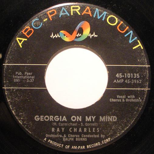 Art for Georgia on My Mind by Ray Charles