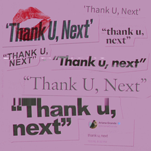 Artwork for thank u, next