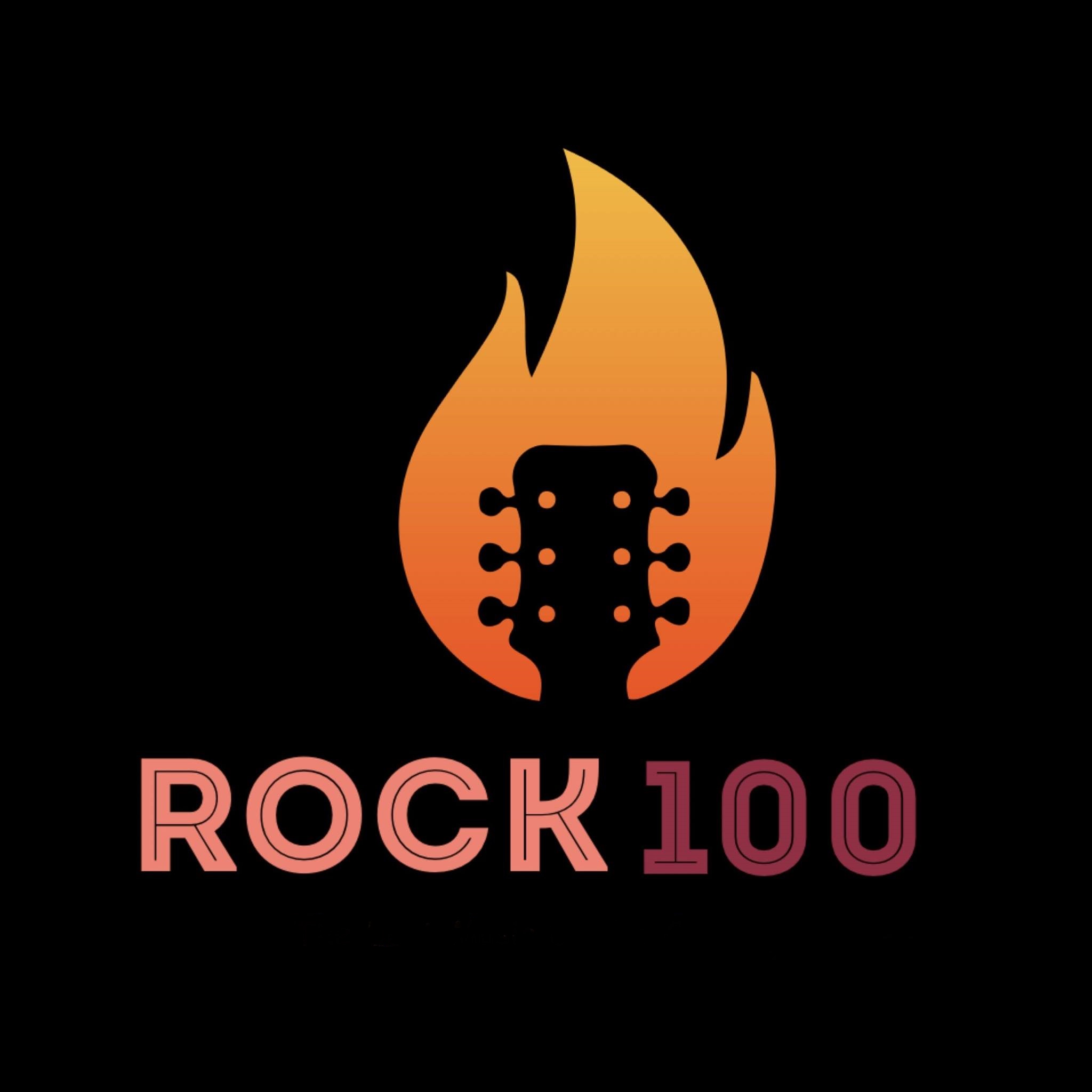 Art for ROCK 100 RADIO best rock n roll of the century W/static by ROCK 100 RADIO