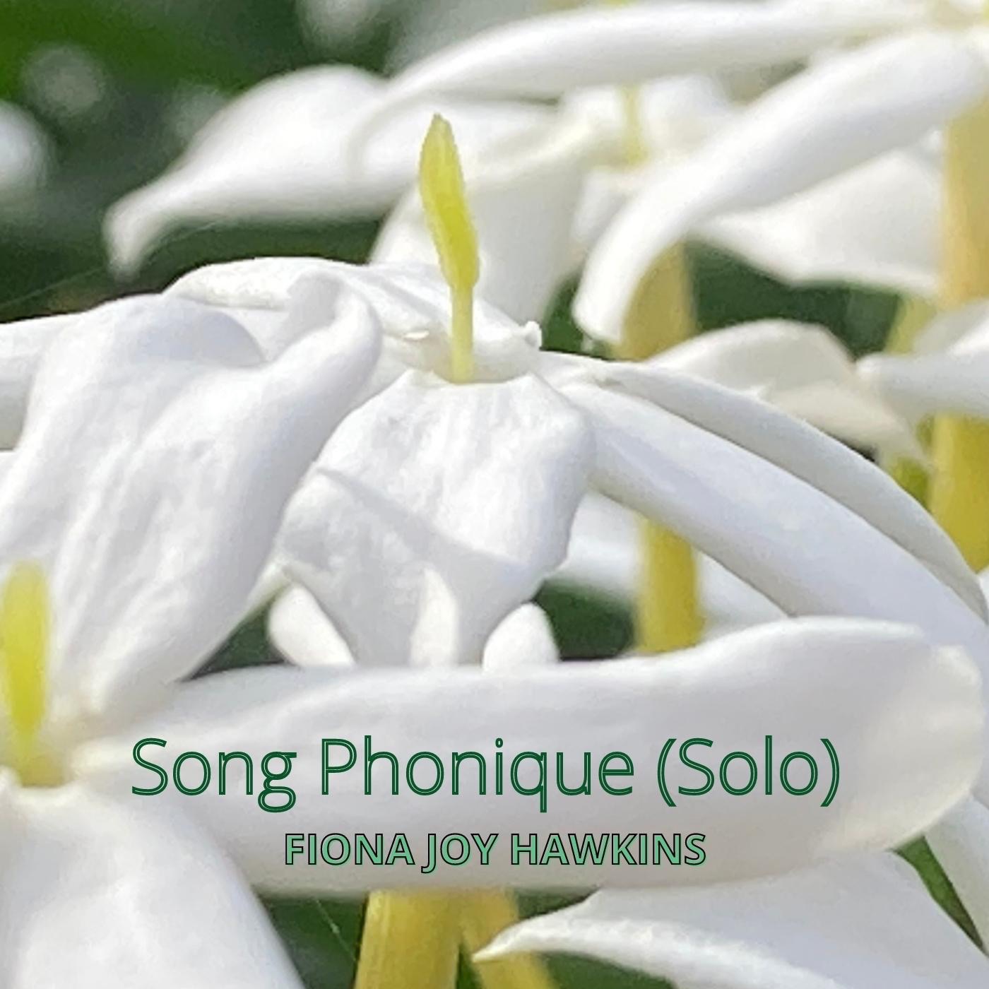 Art for Song Phonique (Solo) by Fiona Joy Hawkins