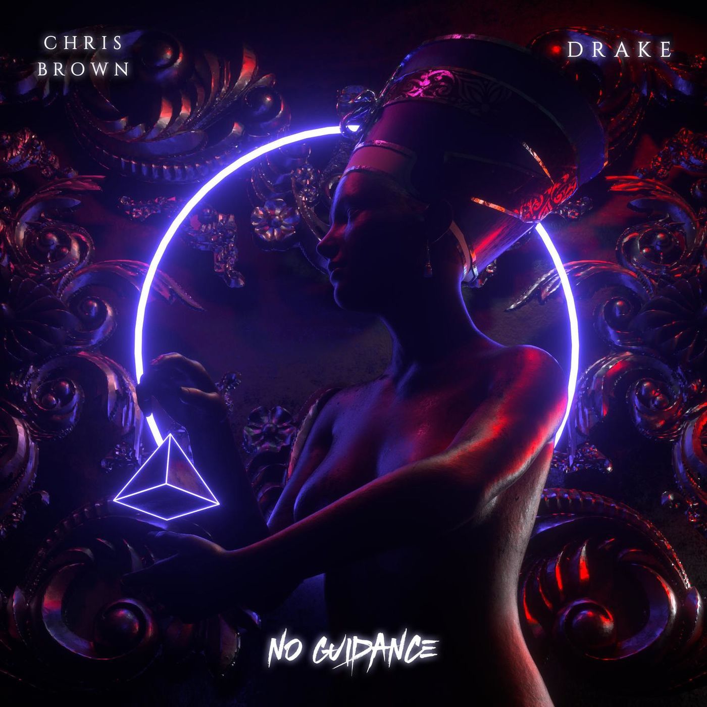 Art for No Guidance by Chris Brown,Drake