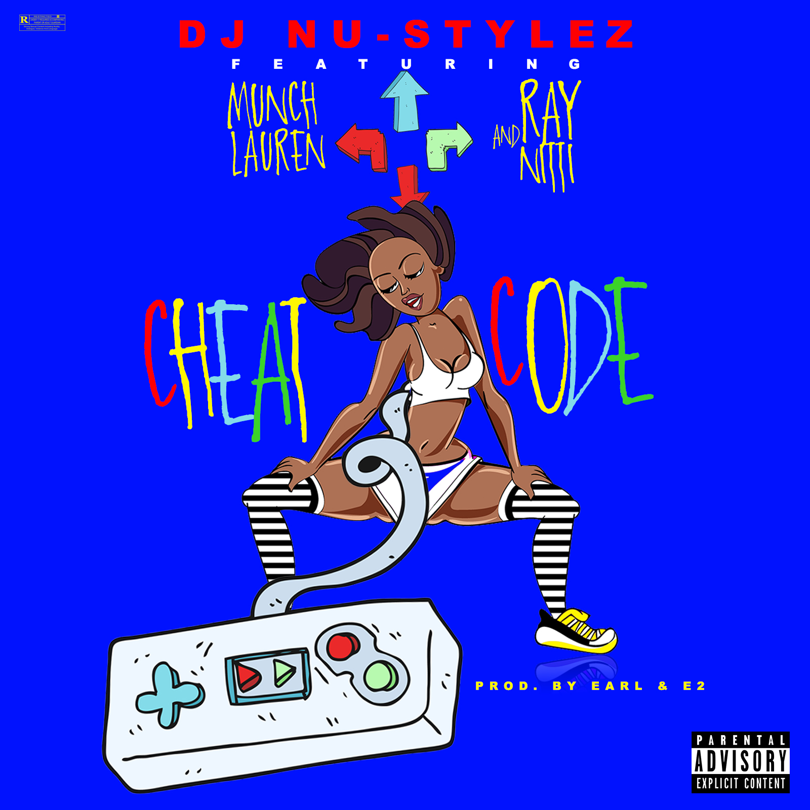 Art for Cheat Code (Clean Intro/Outro) by DJ Nu-Stylez Feat. Munch Lauren x Ray Nitti