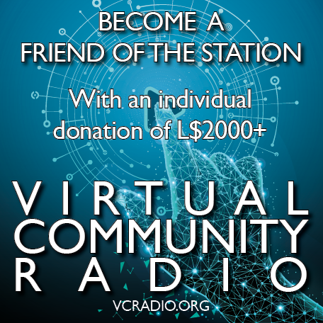 Art for Become a Friend or a Patron of Virtual Community Radio by VCRadio Promo