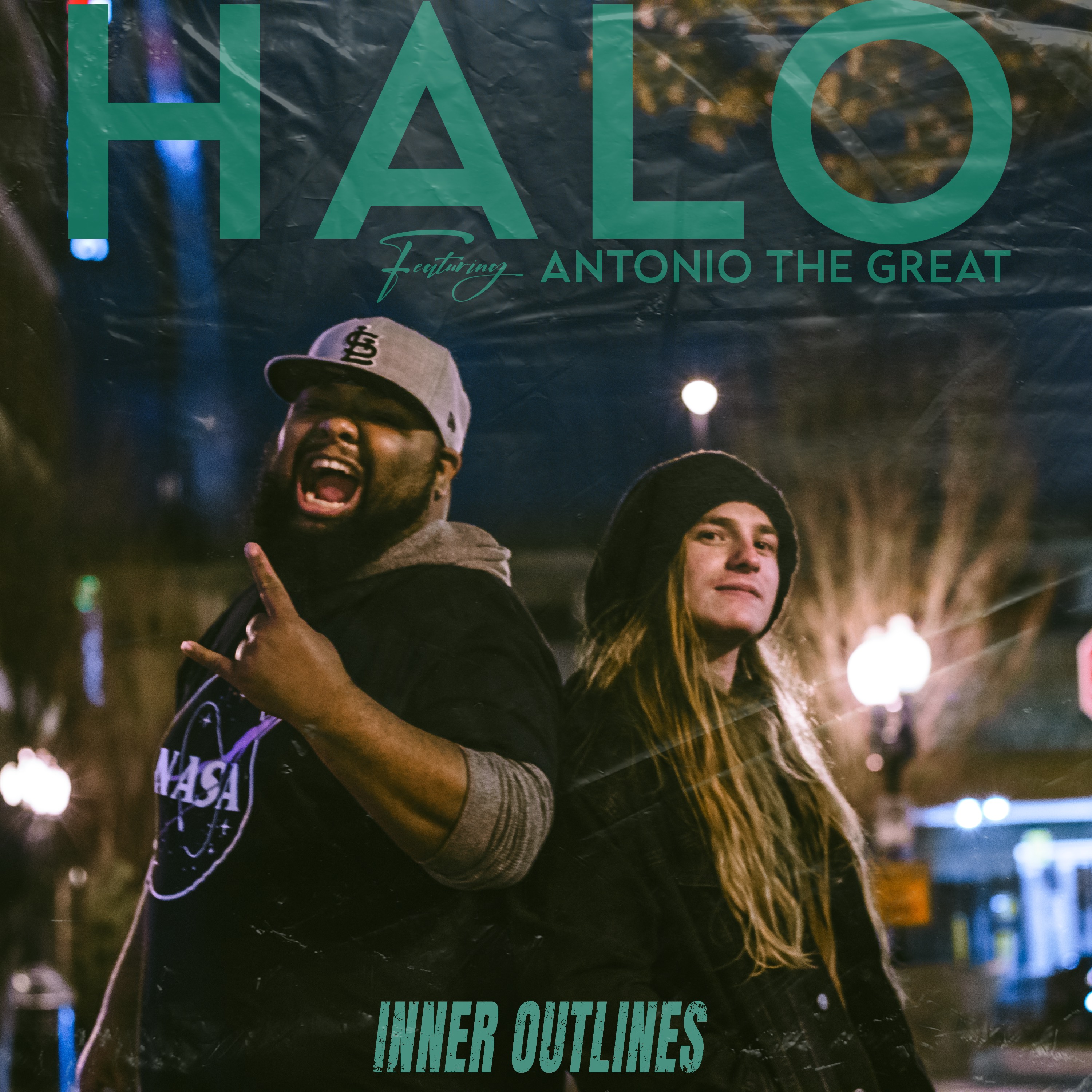 Art for Inner Outlines-Halo-Featuring Antonio The Great-Single-Rock-2022-Produced & Mixed by Kevin W. Gates-Mastered by Troy Glessner at S.P.E.C.T.R.E. MASTERING by Inner Outlines