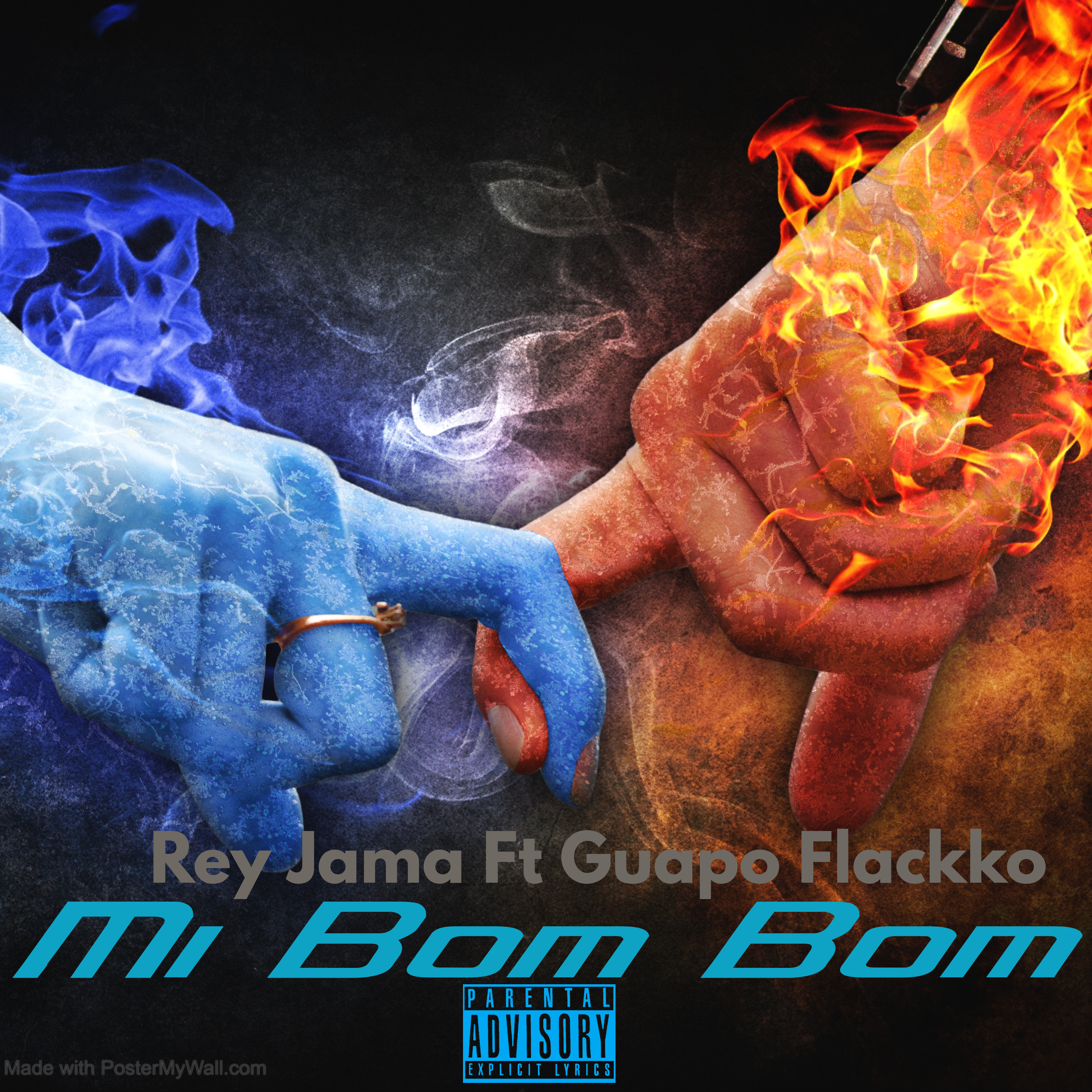 Art for Mi Bom Bom by Rey Jama [feat. Guapo Flackko]