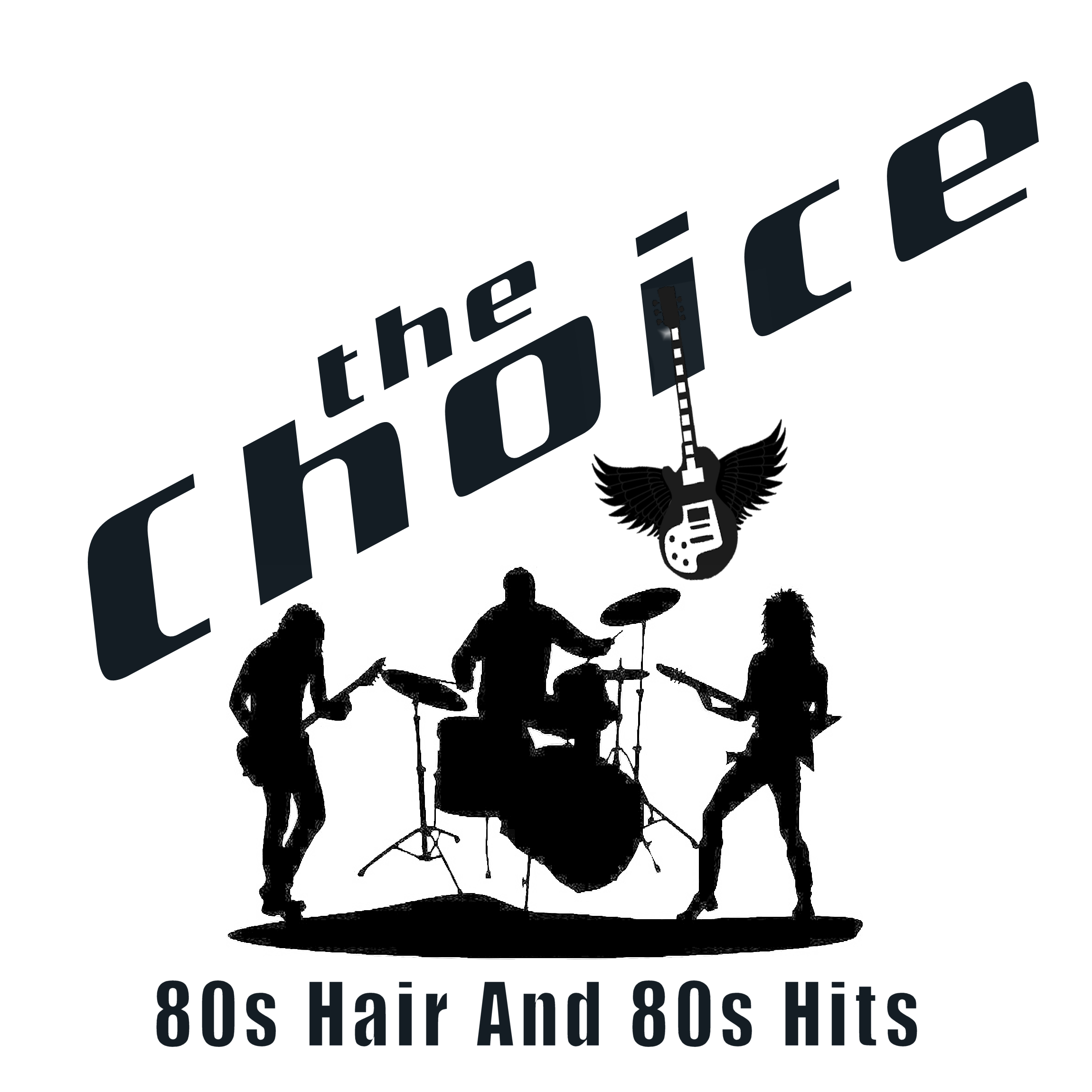 80s Hair and Hits - The Choice logo