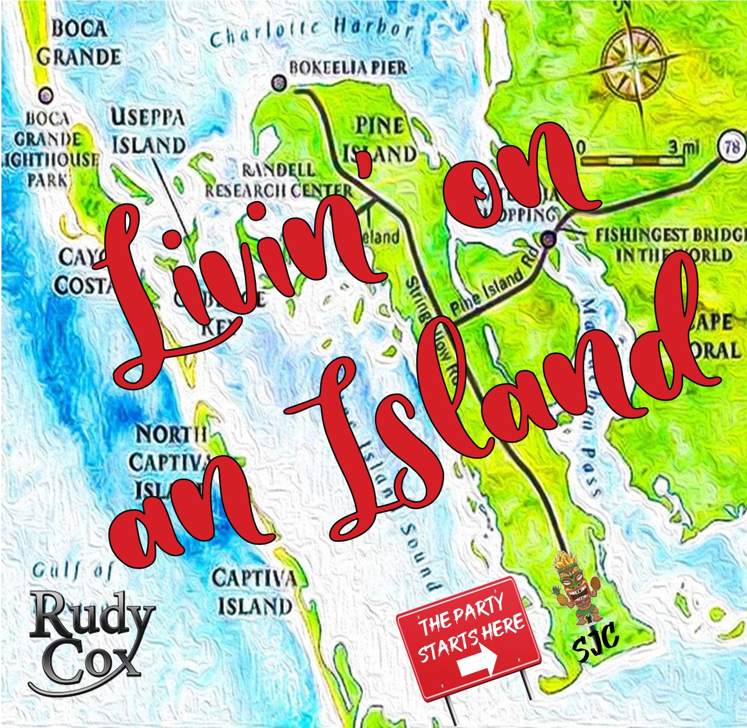 Art for Livin' on an Island by Rudy Cox