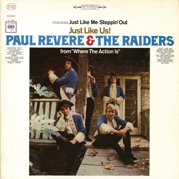 Art for Steppin' Out by Paul Revere & The Raiders