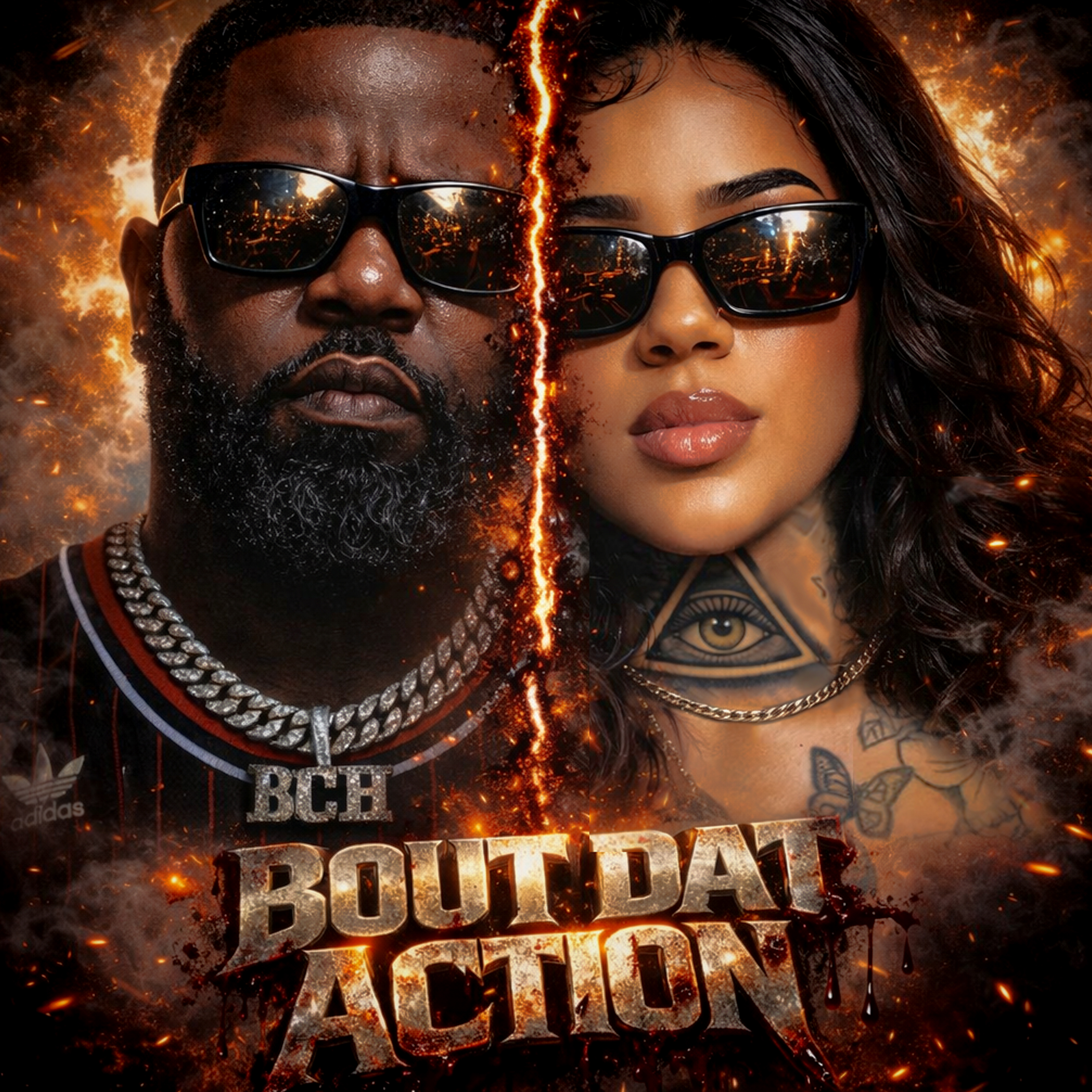 Black City Hustla CEO - BOUT DAT ACTION Feat. G9ngsta B9by
