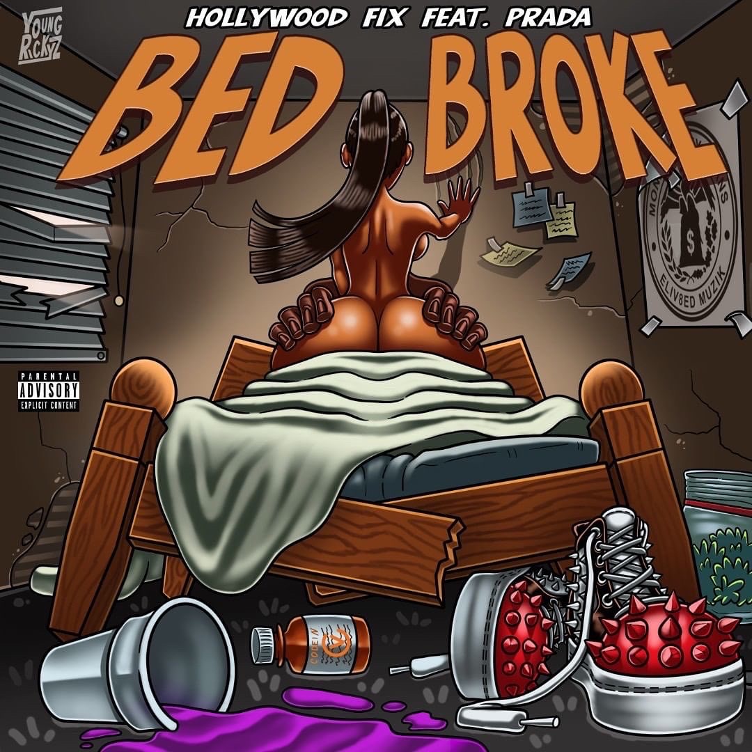 Art for Bed Broke feat. Prada by Hollywood Fix