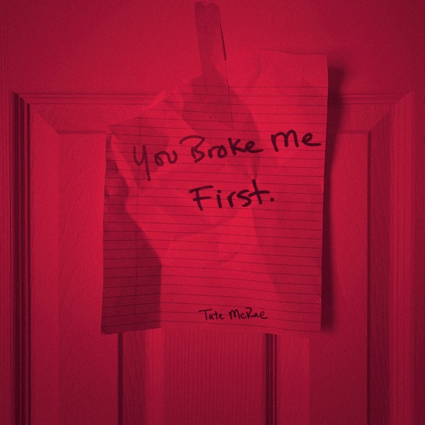 Art for you broke me first by Tate McRae