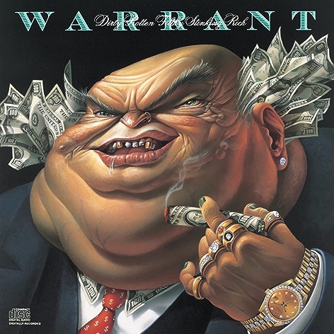 Art for Ridin' High    1989 by Warrant