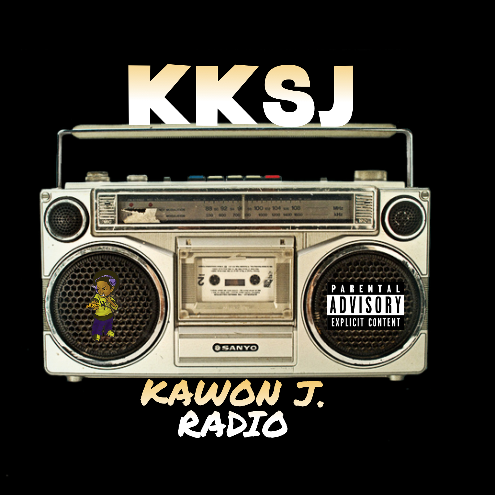 KKSJ-DB (Kawon J. Radio) logo