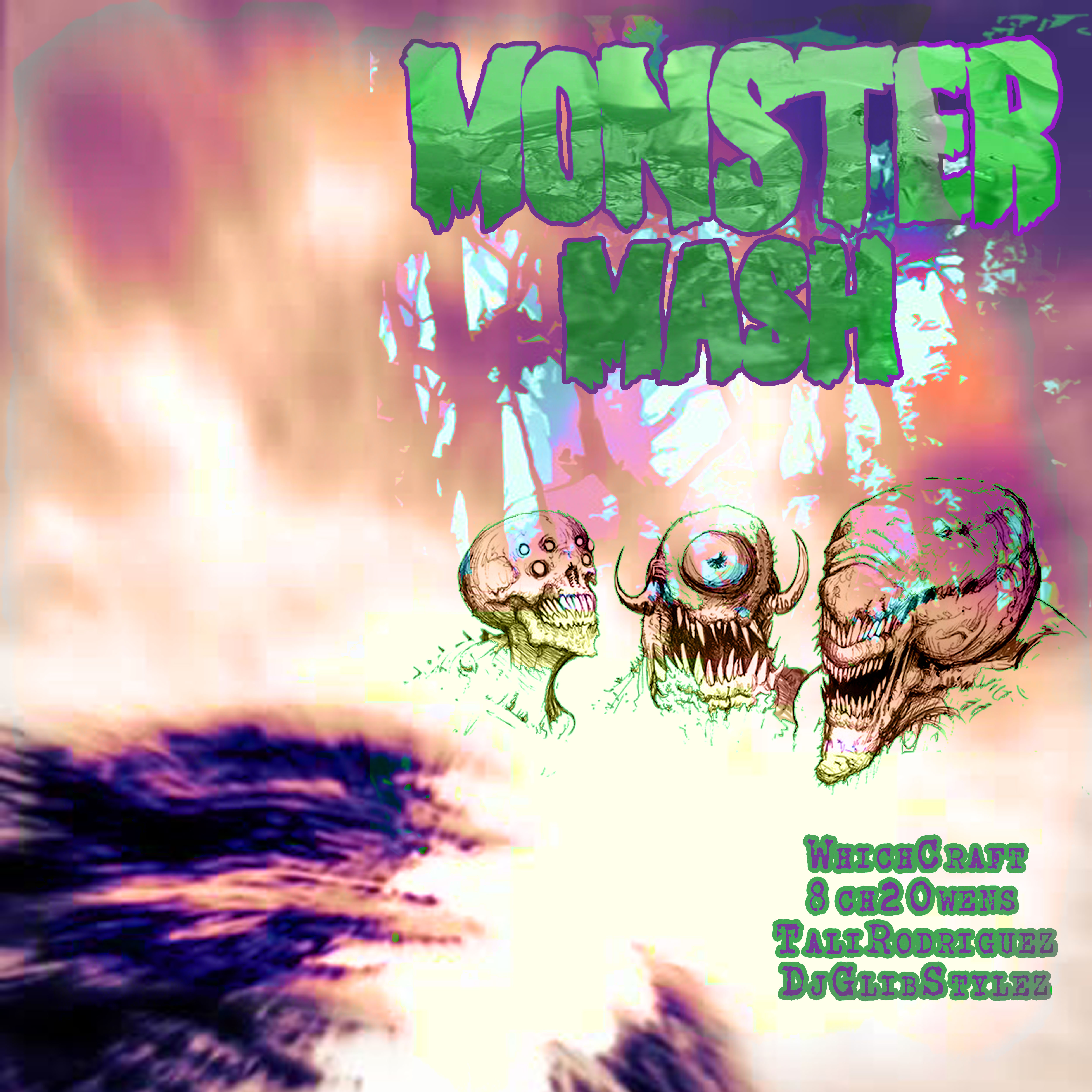 Art for MONSTER MASH Feat 8ch2Owens, Tali Rodriguez, Glibstyles by Whichcraft 