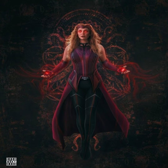 Art for Scarlet Witch by MB WISE