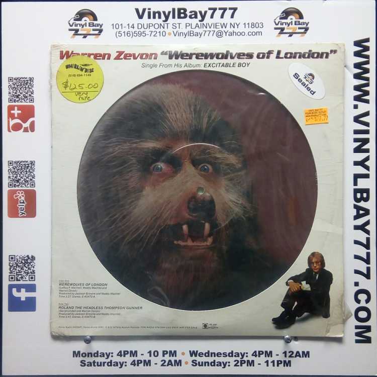 Art for Werewolves of London by Warren Zevon
