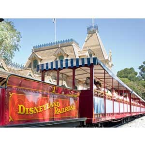 Art for The Disneyland Railroad Town Square Depot Announcments by Disney