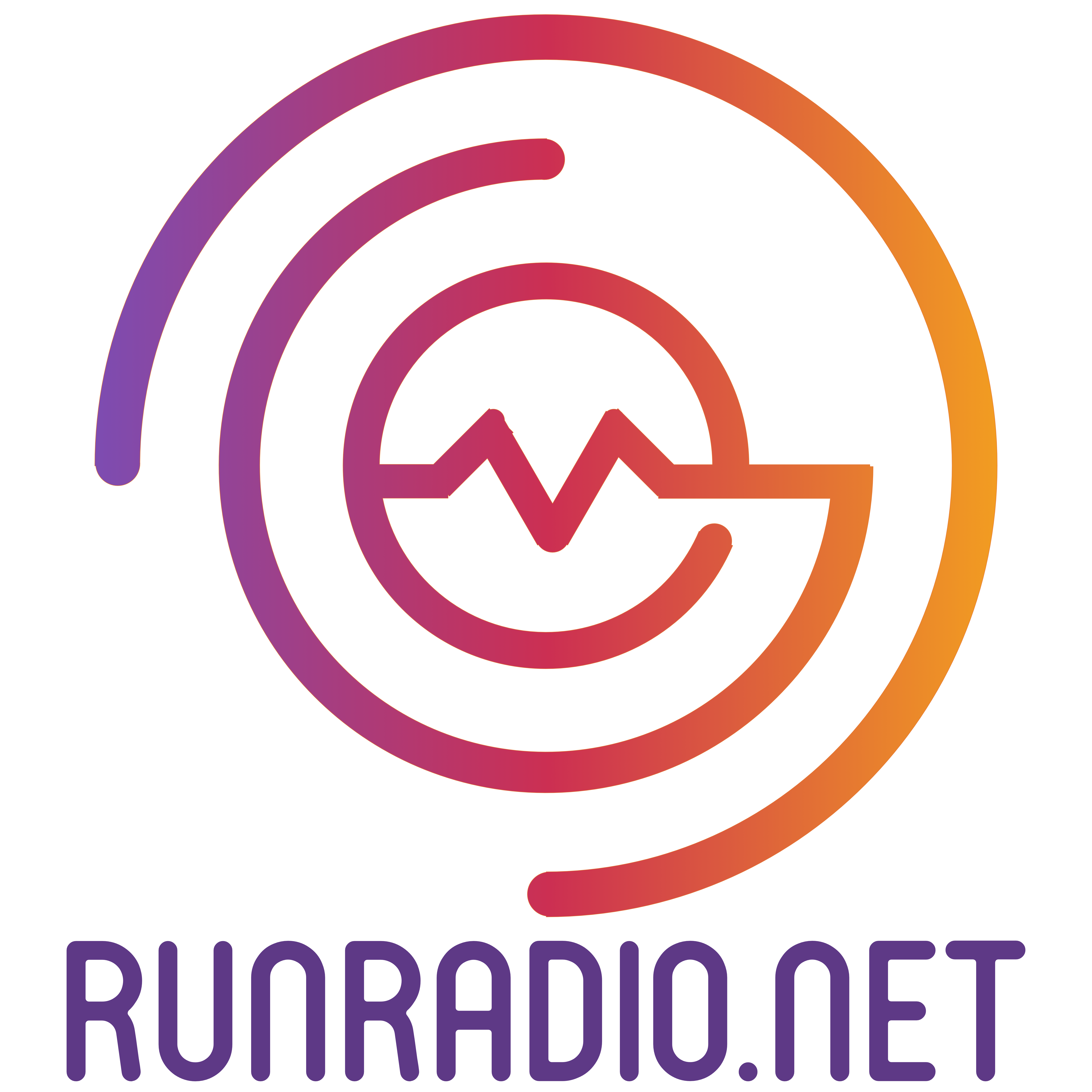 Art for Station ID Life And Radio Run Together by Run Radio