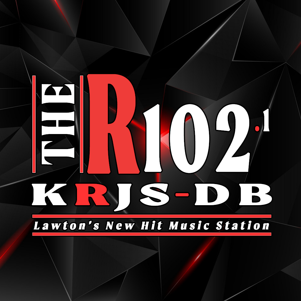 KRJS-DB 102.1 The R logo
