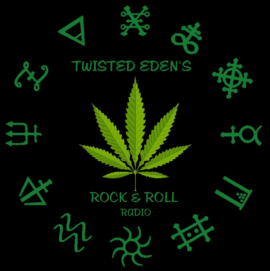 TWISTED EDEN'S ROCK & ROLL RADIO logo