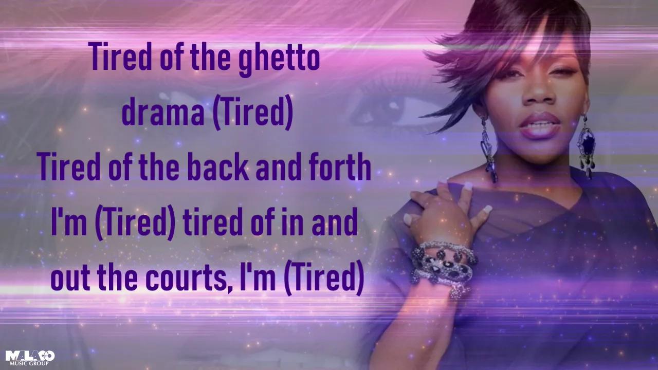 Art for Kelly Price -Tired (Lyric Video) by Kelly Price 