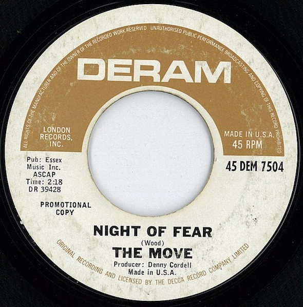 Art for Night Of Fear by The Move