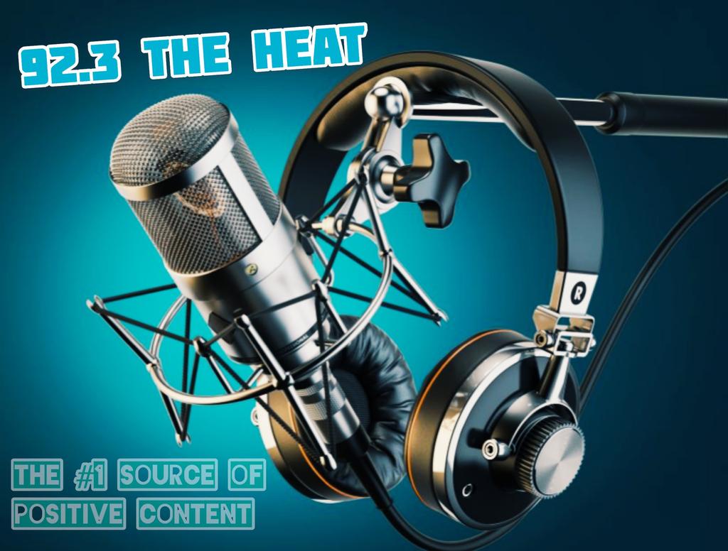 92.3 The Heat logo