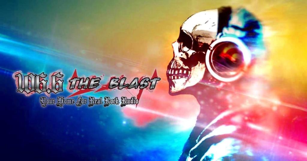106.6 The Blast logo