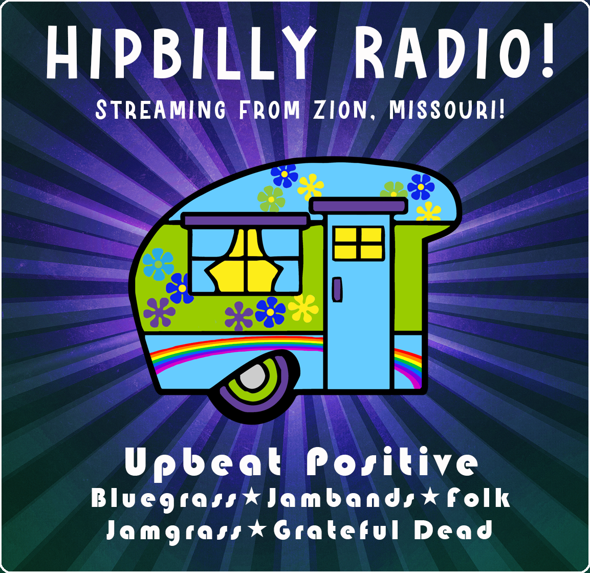 Art for Thank you for listening to Hipbilly Radio! by Hipbilly Hippy